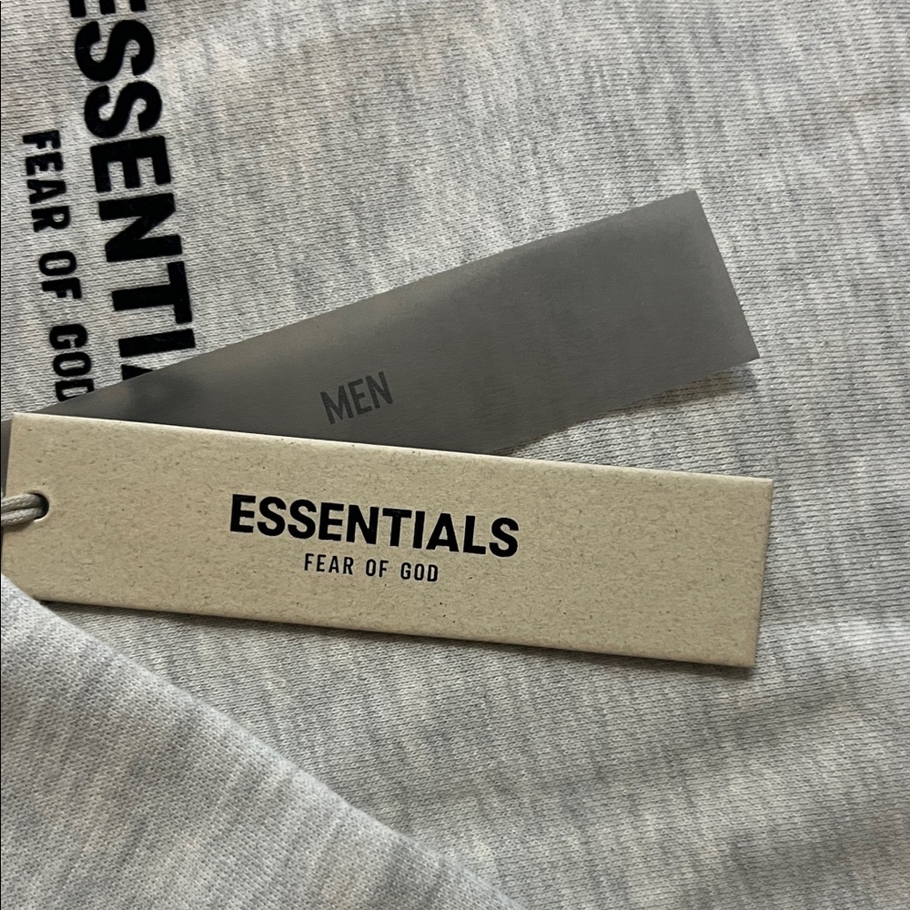 Fear of God ESSENTIALS Light Oatmeal Hoodie - Picture 6 of 15